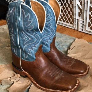 Tony lama pecan bison boots